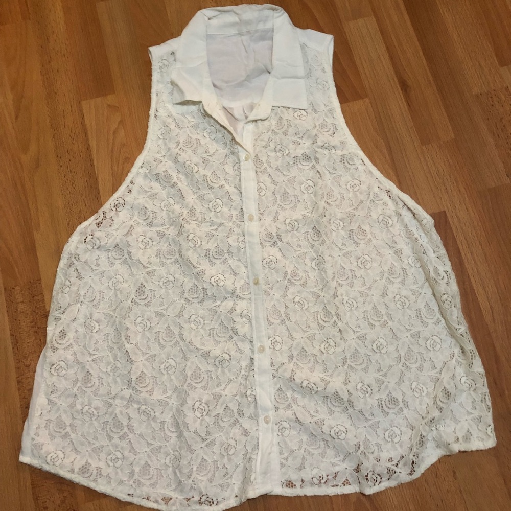White Lace Top